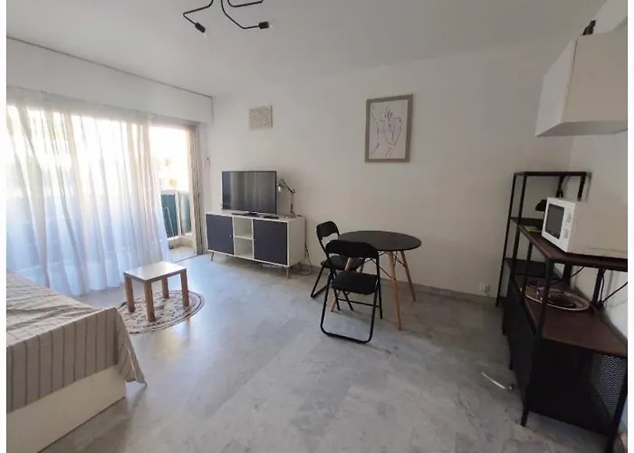 Lejlighed Beautiful Apartment, Sea, Air Conditioning, Internet Antibes